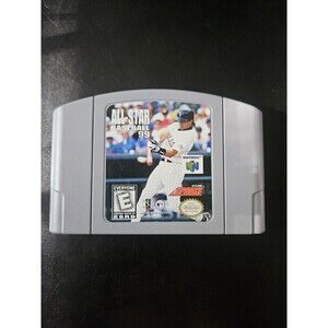 All-Star Baseball 99 - N64 - Game Good Shape. Tested And Working Authentic